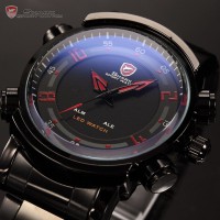 RELOJ SHARK LED ANALOGO Y DIGITAL DOBLE TIEMPO SPORT